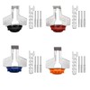 TopHomer 4PCS Chainsaw Sharpening Attachment Kit Chain Saw Blade Teeth