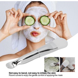 Pincel para Mascarilla Facial, 5 Uds Pincel Aplicador de Mascarilla Facial Pincel de Maquillaje Herramientas de Belleza Aplicador de Mascarilla de Barro Facial de Doble Punta para Máscara de Dormir