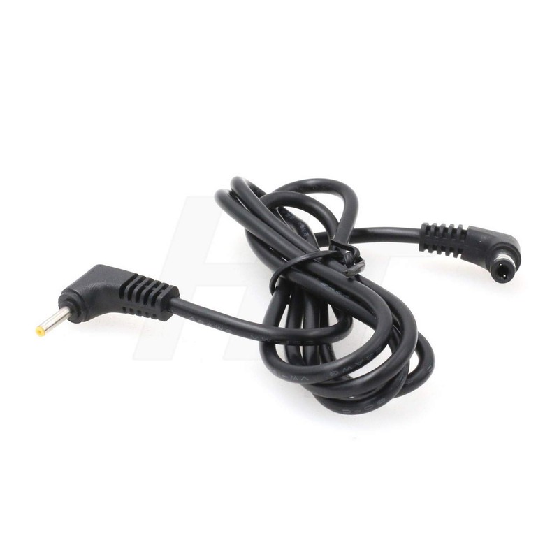 HangTon BMPCC DC Barrel Right Angle Power Cable for Blackmagic