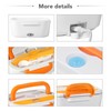 Electric Lunch Box Split Household Mini Portable Multifunctional Orange Electric