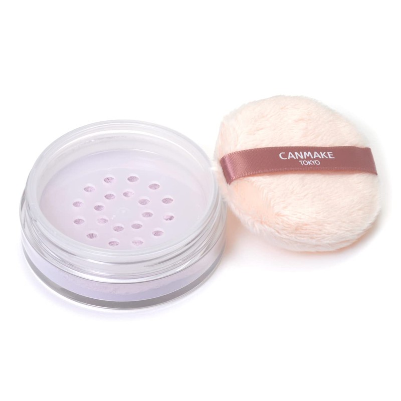 Canmake Silk Loose Moist Powder 02 Sheer Lavender 0.2 oz
