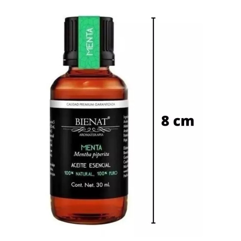 Bienat Aceite Esencial De Menta 30 Ml 100% Natural 100%