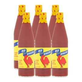 Louisiana Brand Red Rooster Hot Sauce, Made from Aged Peppers & Distilled Vinegar (6 Fl Oz (Pack of 6))