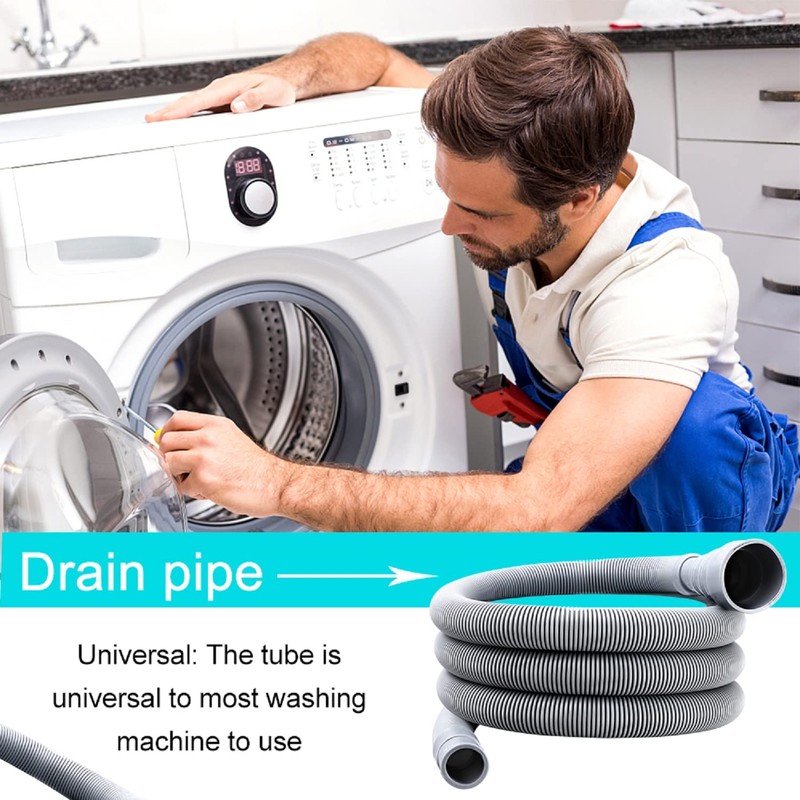 Washing Machine Hose Extension Thickened Universal Washing Machine Dishwasher Drain