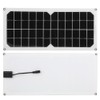 10W 12V Waterproof Monocrystalline Solar Panel Flexible Solar Panel for