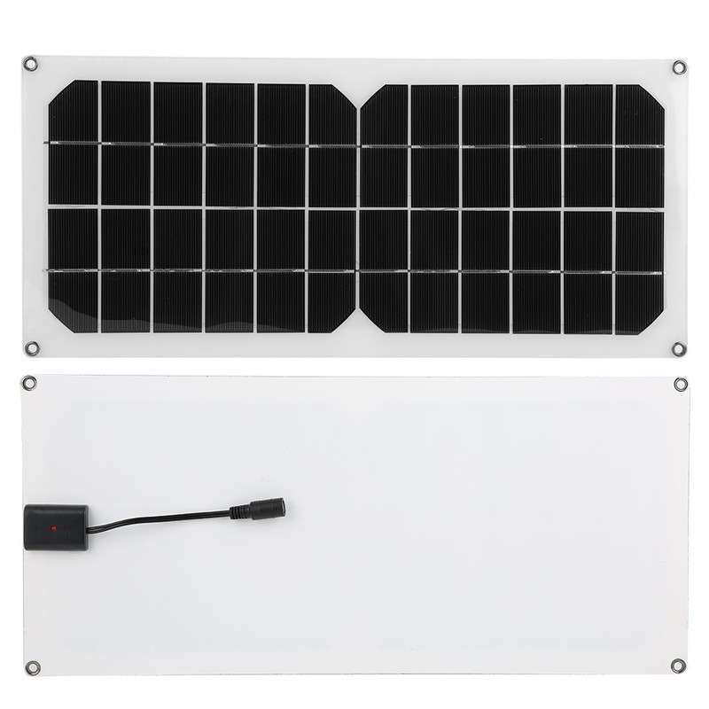 10W 12V Waterproof Monocrystalline Solar Panel Flexible Solar Panel for