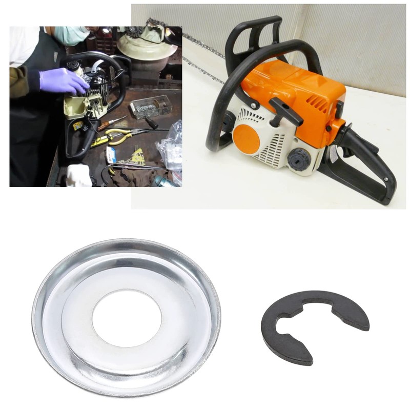 EMSea 4 Sets Clutch Washer and E-Clip Kit Compatible with