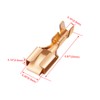 Heschen female spade quick splice crimp terminals 6.3mm crimp connector