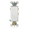 Leviton 15 Amp, 120/277 Volt, Decora Plus Rocker, Single-Pole Double