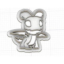 3D Printed Cookie Cutter Inspired by Dragons Rescue Riders Set of 7