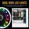 EZDIY-FAB New Dual Ring 120mm RGB LED Case Fans, 5V