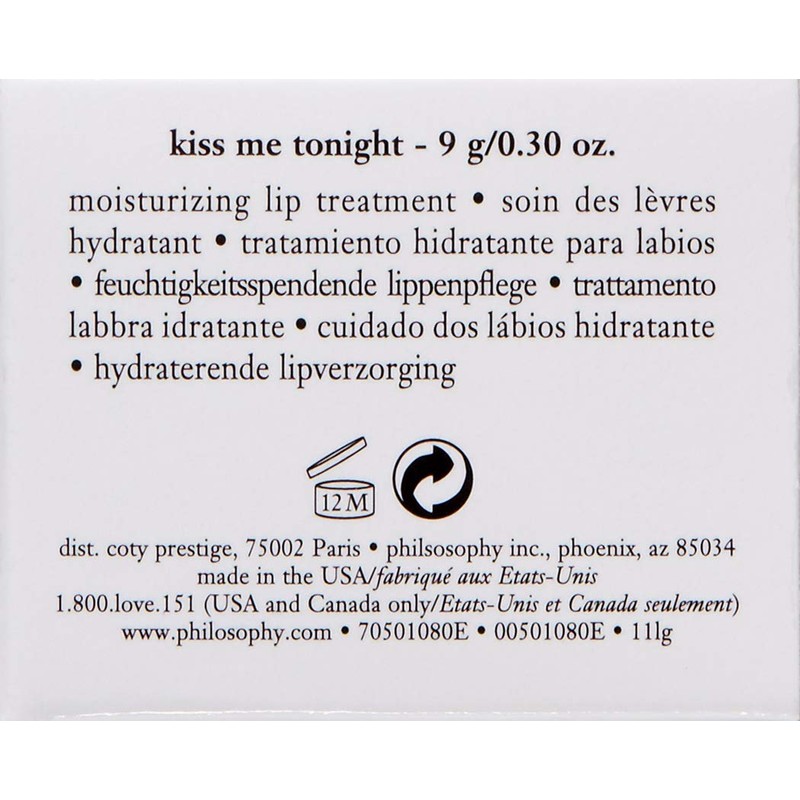 philosophy Kiss Me Tonight Lip Care, 0.3 oz