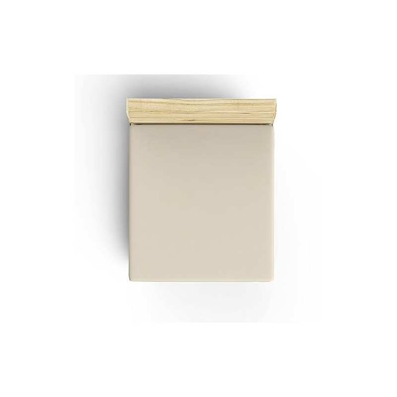 Single Fitted Sheet 90 x 200 cm Cream