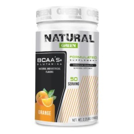 Aminoácidos Bcaas  Glutamina Green 1kg Sabores                                                                                                        