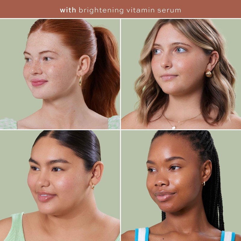 ITK Skincare 2-Part Face Serum Set for Brightening Skin, Correcting