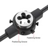 sourcing map 1/4-20 UNC Tap and Die Set 20mm Round