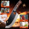 ANLJNCC Meat Cleaver Knife for Meat Cutting with Sheath, Professional