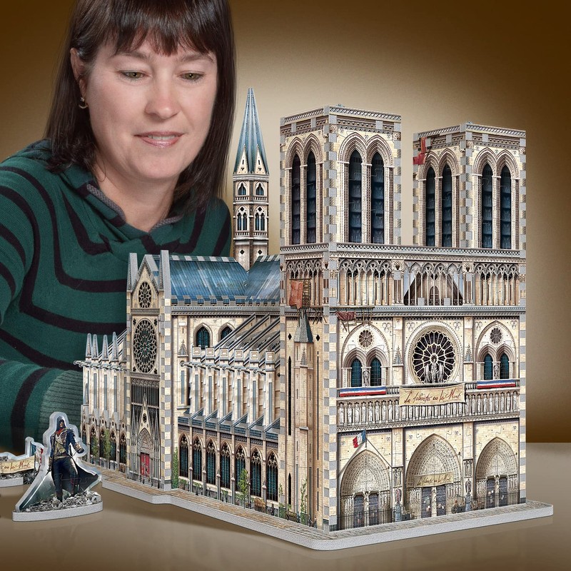 Wrebbit3D Assassin’s Creed 3D Puzzle Model of Notre-Dame | 860