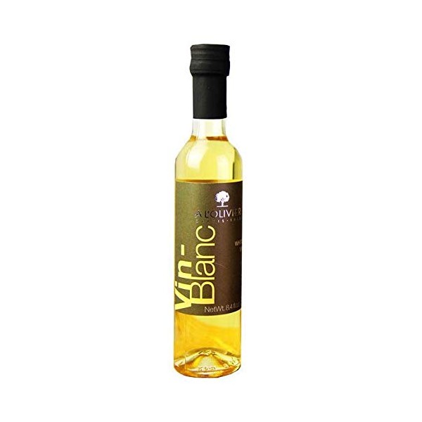 A L'Olivier White Wine Vinegar, 8.4 fl oz (250 mL)