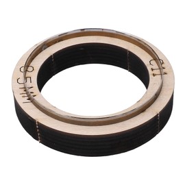 Leather Cutting Die Strip, C11 Round Circle Shape Reusable Simple Access Control Card Leather Die Cutter DIY Craft Leather Tool for Home Use