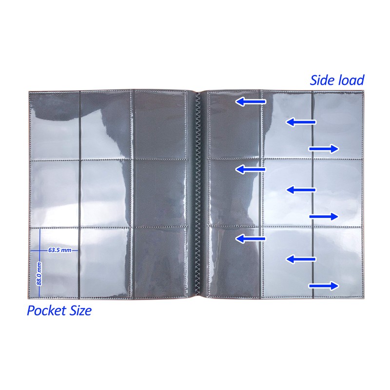 Arkero-G 18-Pocket Pro Binder Album for 360 Cards