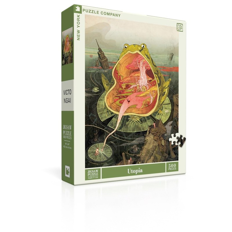 New York Puzzle Company - Victo Ngai Utopia - 500