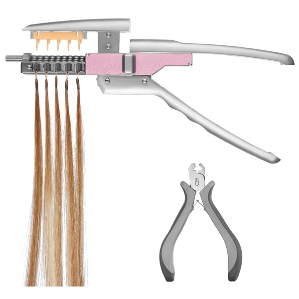 MJJHAIR 6D 2nd Generation Hair Extensions Machine, No-Trace Hair Extensions