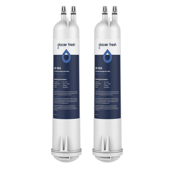 GLACIER FRESH 4396841 Refrigerator Water Filter Compatible with EDR3RXD1, 4396841,