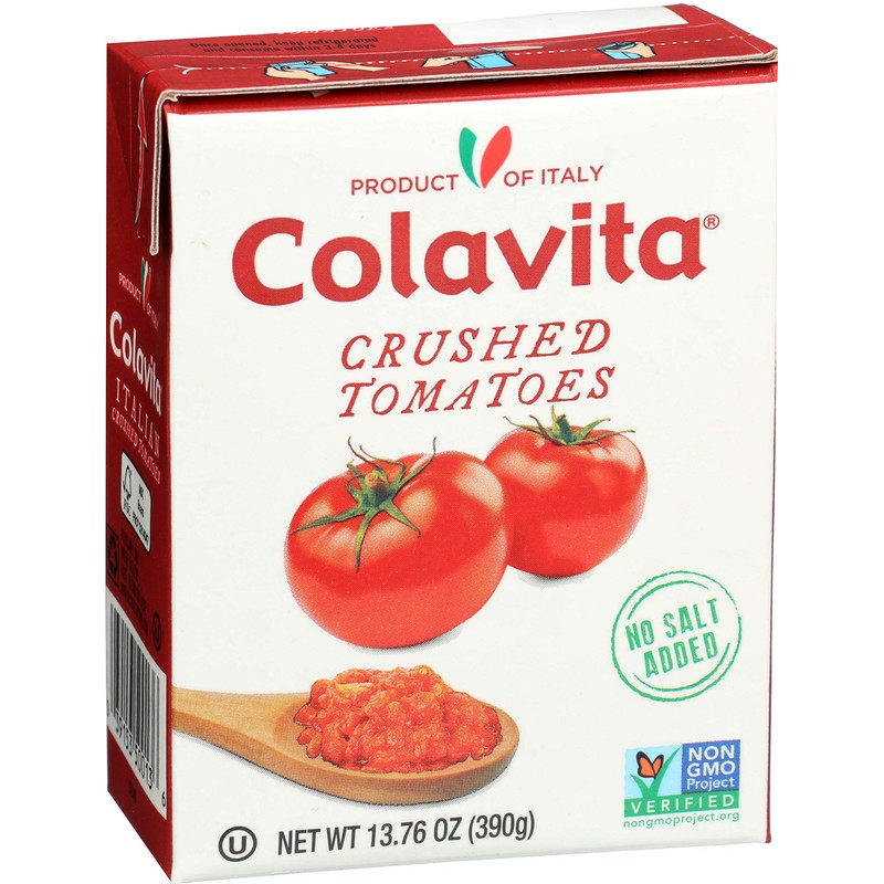 Colavita Italian Crushed Tomatoes, Recart Box, 13.76 Ounce