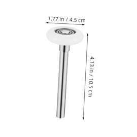 Operitacx 4pcs Nylon Garage Door Rollers Door Track Steel for Garage Replacement