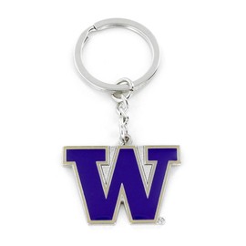 aminco Washington Huskies Logo Purple Keychain