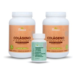 A&g Persea - Pack 2 Colageno Sabor Naranja 1.2 Kg C/u Naranja