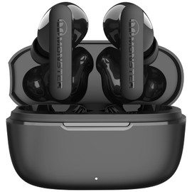 Monster N-Lite Clear Talk Wireless Earbuds Bluetooth 5.3 Headphones, IPX8 Waterproof in-Ear Stereo Earphones, Bluetooth Earbuds Fast Charging for Sport