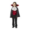 Party City Vampire Costume For Boys, Kids Cosplay, 47.2 inches