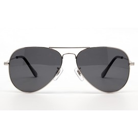 EIENNO AVIATOR Teardrop Polarized Original Sunglasses, UV400 Drive, Fishing, Silver