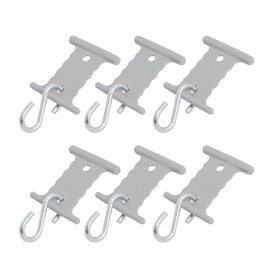 wamovo Awning S-Hooks Set of 6 Suitable for 5/6 mm 7/8 mm Piping Rails