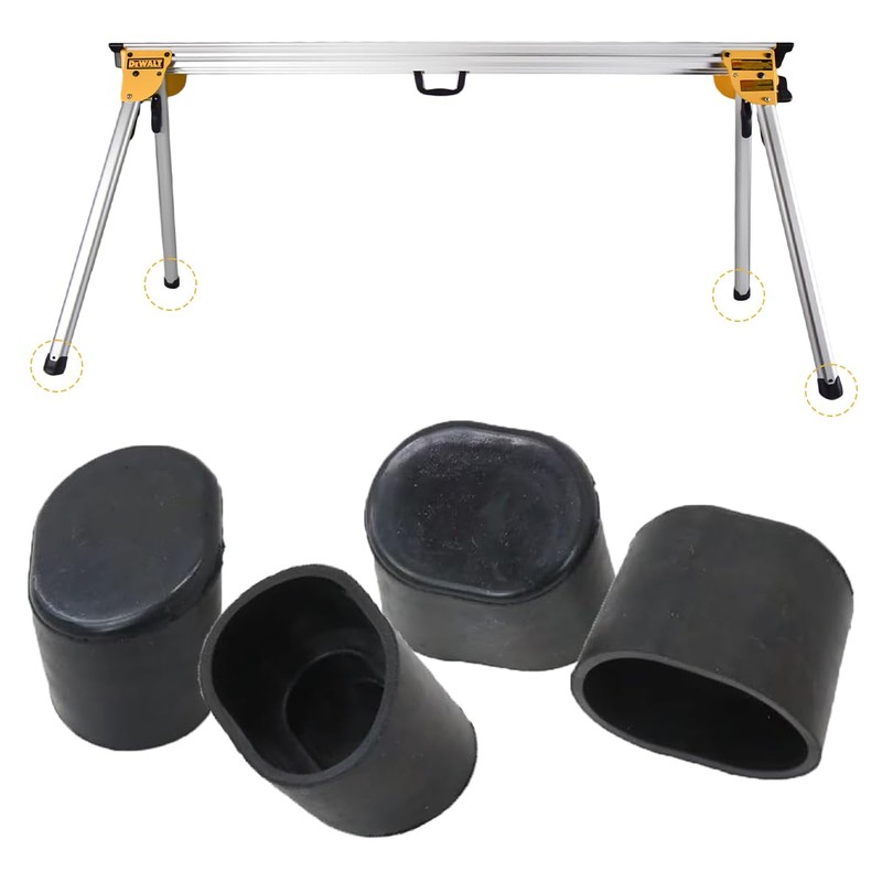 GTPARTES N074647 Table Saw Stand Foot Rubber Pad Compatible with