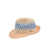 CHILLOUTS Women's Latina Hat, blue / orange