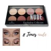 Jk Paleta De Sombras Nude 8 Tonos Maquillaje Natural