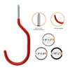 Bicycle Hooks, Pack of 6 Ceiling Bicycle Hooks, Bicycle Storage