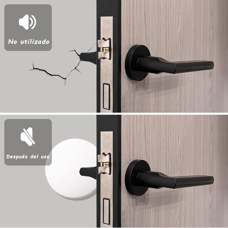 Toketa protector de Pared Puerta, Topes de Puerta Juego de