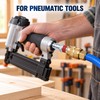 LEENKEA 5-Pack 1/4 Inch NPT Male Pneumatic Quick Connect Plugs
