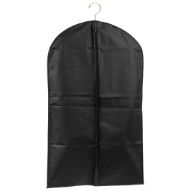 NEW! Garment Bag BLACK Breathable 40" for Suits Jackets Shirts Uniforms Costume