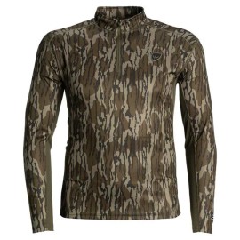Blocker Outdoors Finisher Turkey 1/4 Zip Performance Long Sleeve T 2XL