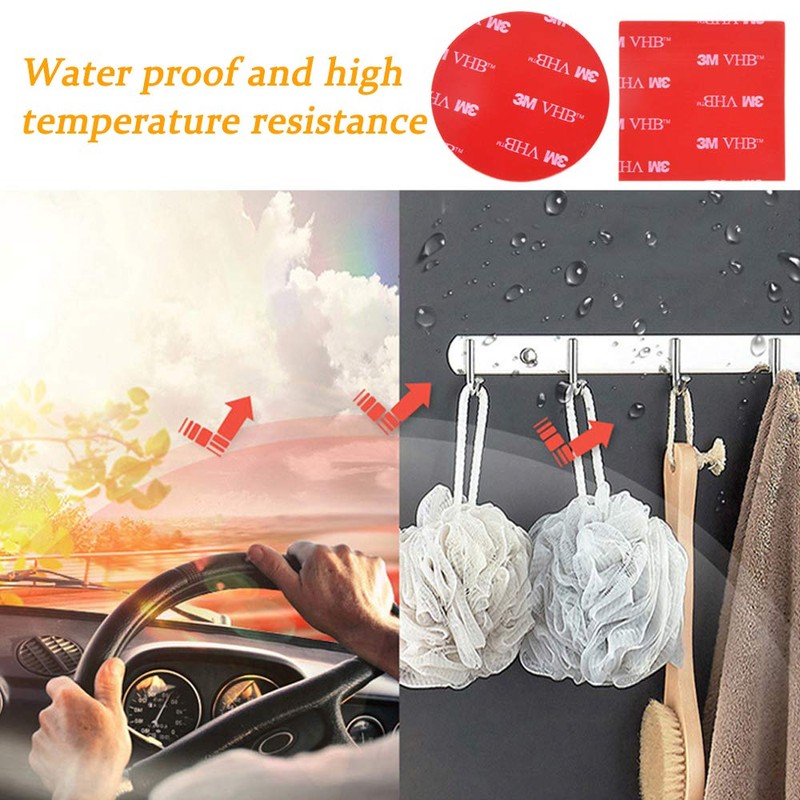 Sonku 12Pcs Heavy Duty Double Sided Mounting Tape Foam Tapes