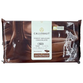 Callebaut C823 Milk Chocolate Block - 11.02lb (5kg) - 31.7% Cocoa Solids