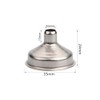Stainless Steel Strainer Funnel Hip Flasks Pot Wine Filler for