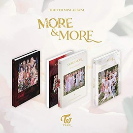 JYP Twice - More & More (9th Mini Album) Album+Extra Photocards Set (Random ver.)