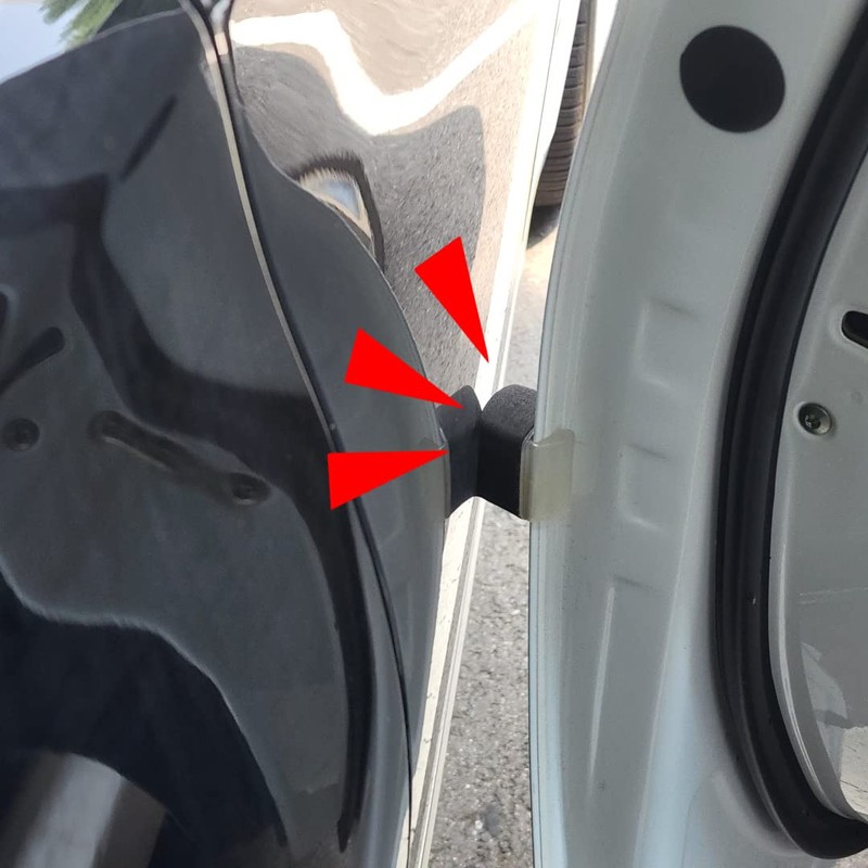 Scratch Defense Mini 2Pcs Car Door Ding Protector Removable Magnetic