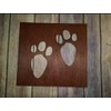 Easter Bunny Tracks Stencil - REUSABLE Wooden Stencil for Easter